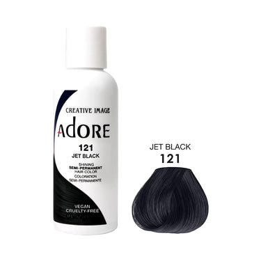 ADORE_Jet Black 121 semi-permanent hair color_Cosmetic World